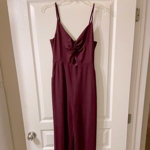 Burgundy Romper